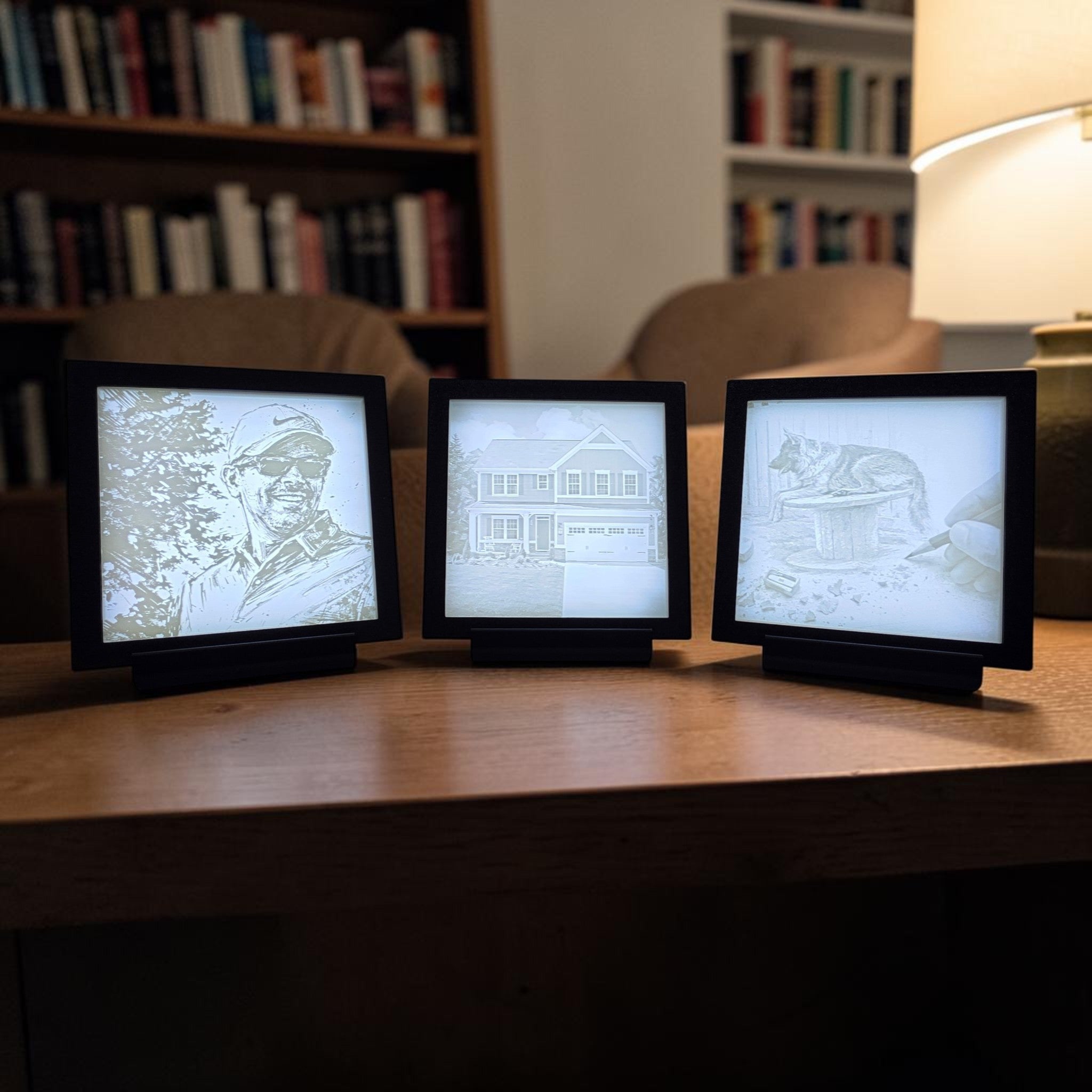 Custom 3D Photo Keepsake Display
