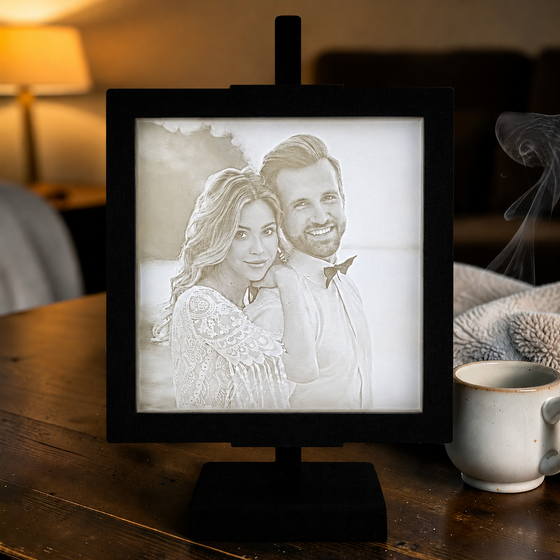 Light on - illuminated lithophane
